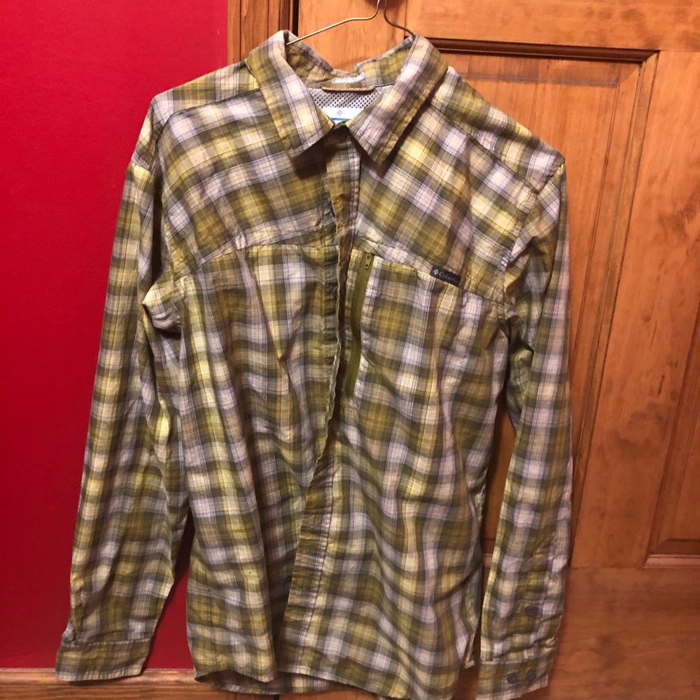 Green Button Up Shirt